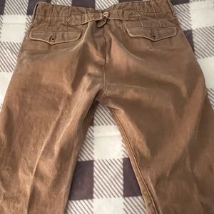 RRL Ralph Lauren selvage denim khakis. 32 X 32.